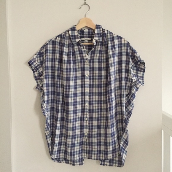 🌿Final Price Madewell Courier Style Open Back Top - Picture 5 of 6